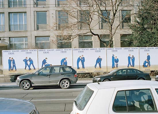Julius Deutschbauer/Gerhard Spring, Arbeit macht froh, 2005