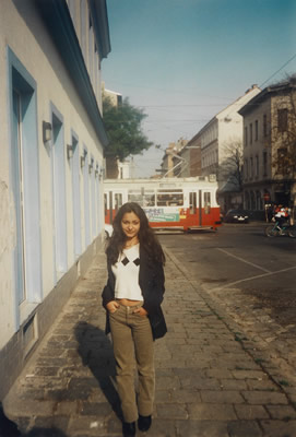 Barka Emini in der Leebstraße in Favoriten, 1999