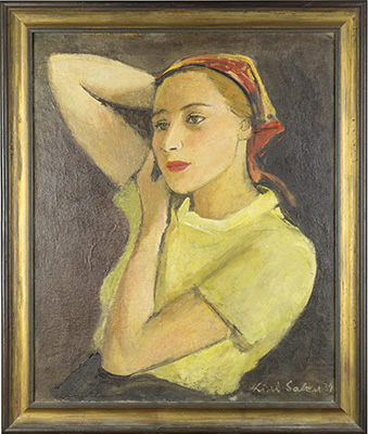 Liesel Salzer, Portrait von Hilde Spiel, 1934, Jüdisches Museum Wien, Foto: Sebastian Gansrigler