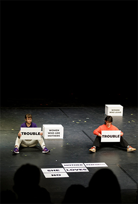 MITTEN, Sööt/Zeyringer, Women who kill and other categories, Performance, Foto: Inés Bacher