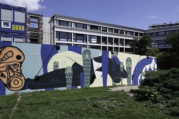 Urban Natures. Street Art am Bauzaun, Wien Museum Karlsplatz, 2021
